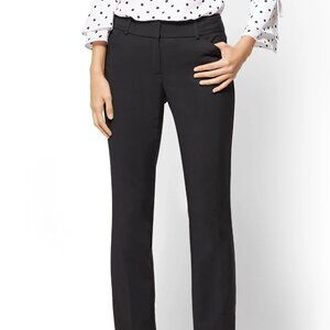 New York & Company Tall Signature Fit Straight-Leg Pant - Black Size 10